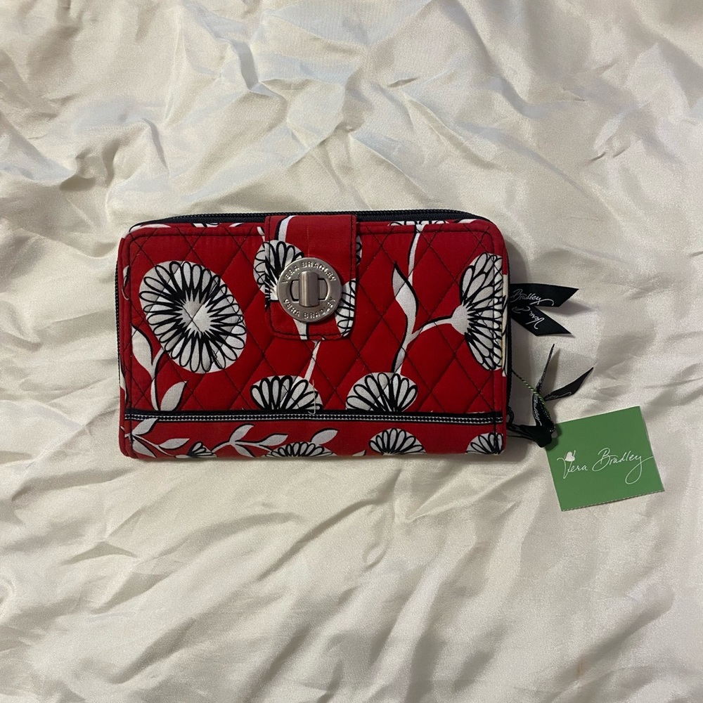 Vera Bradley wallet - red/black